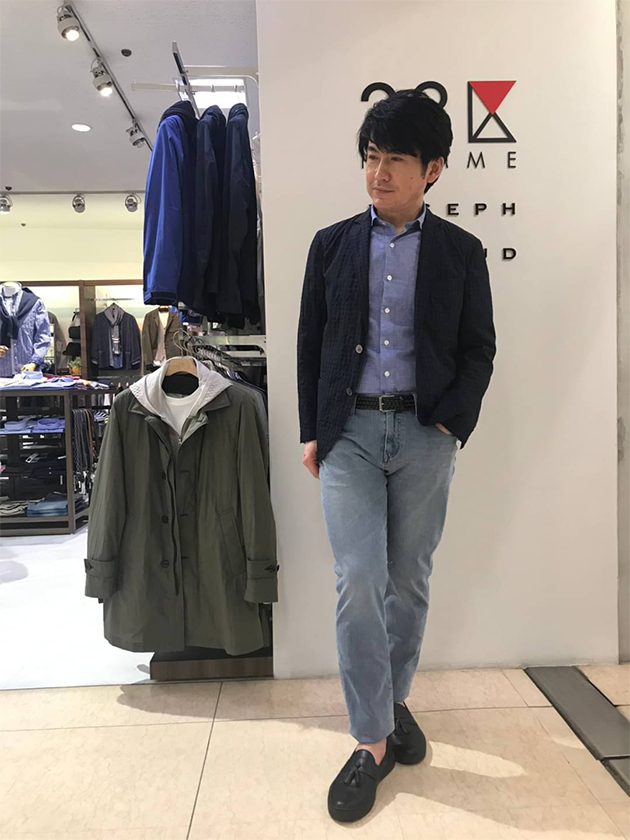 値下！！23区homme ステンカラーコート ライナー脱着 2way